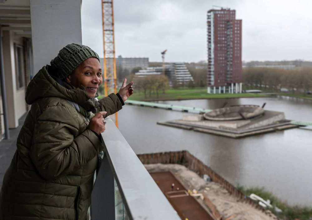 Bewoonster Prinsessenflat Rotterdam