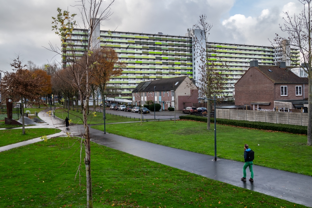 Overzicht wijk in Breda
